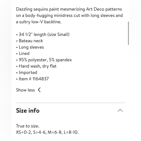 DRESS THE POPULATION SIZE SMALL - Picture 5 of 5